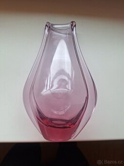 Starožitná růžová váza - 2