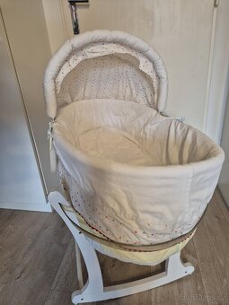 Mojžíšův koš a kolébka pro miminko 2v1 - 2