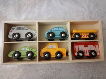Dřevěná dětská autíčka“ - 2