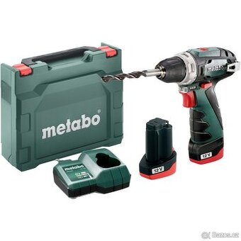 Metabo Aku vrtací šroubovák PowerMaxx BS Basic, 12 V+bity - 2
