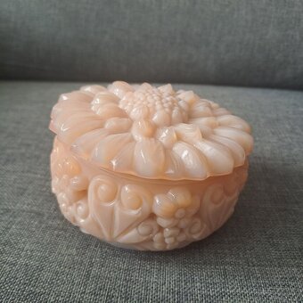 Malachitová miska, šperkovnice - 2