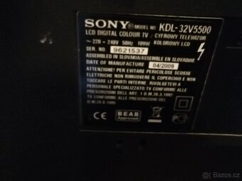 Sony Bravia KDL-32V5500 - 2