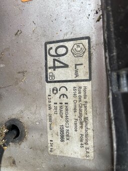 zahradní sekačka HONDA - 2