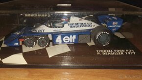 F1 Tyrrell P34 #4 Patrick Depailler 1977 Minichamps 1:43 - 2