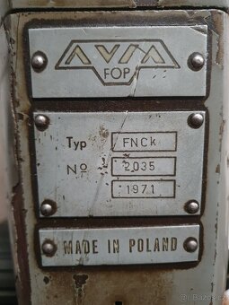 Rovinná fréza AVIA FNCk - 2