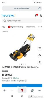 DeWALT AKU SEKAČKA - 2