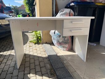 Skříň borovice masiv bílá - 2