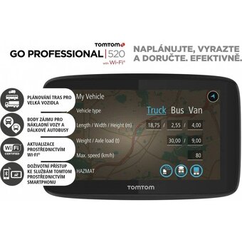 Navigace TomTom Go Professional 520 - 2