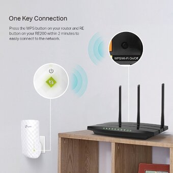 Expandér wifi TP-link RE200 - 2