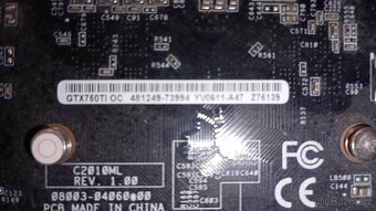Prodám Asus GTX750TI - 2