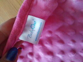 Babyono dívčí oboustranná deka Minky 9794 - 2