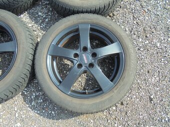 PRODÁM SADU ALU KOLA 5x100 R15 S PNEU 185/55 R15 - 2