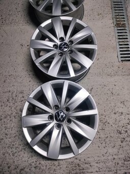 4ks alu disky orig. Vw 5x112 r16 - 2