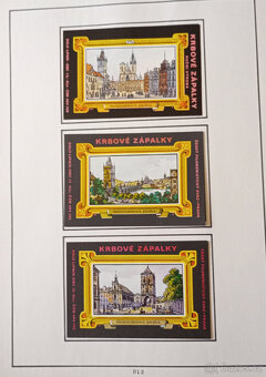 Album zápalkových nálepek 1980–1988 – 143 ks, pěkný stav - 2