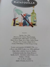Kniha Ratatouille. - 2
