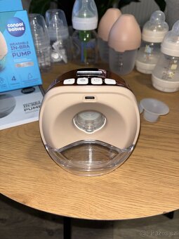 Elektronická odsávačka Canpol Babies + dárek lahvičky - 2