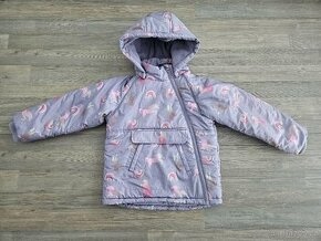 2x Dětská zimní bunda zn. NAME IT - vel. 110 a 116 - 2