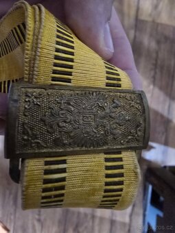 DUSTOJNICKY OPASEK S PŘEZKOU- RAKOUSKO UHERSKO - 2