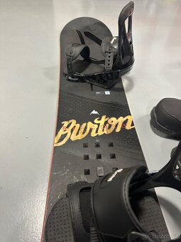 Snowboard BURTON 157 + boty 44,5 - 2
