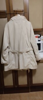 Maxi béžový kabát - 2