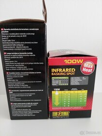 Infrared žárovka 100W + keramická objímka - 2