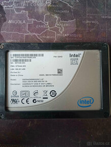 SSD disk - Intel SSDSA2M080G2GC - 2