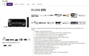 Yamaha AVENTAGE RX-A1080DAB, HDR10+,Vision,eARC, TIDAL,ATMOS - 2