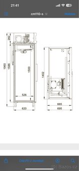 Gastro lednice Polair CM110-S nova zabalená - 2