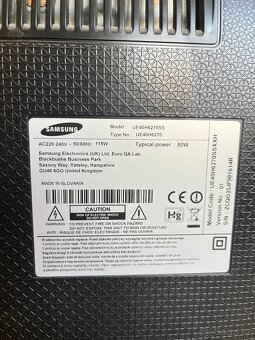 Televize Samsung model UE40H6270SS - 2