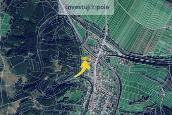 Prodej pozemků vhodných k výstavbě RD v k.ú. Ústí u Vsetína - 2