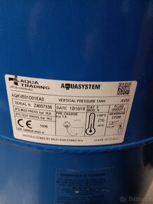 Tlaková nádoba AQVASYSTEM 50 L - 2