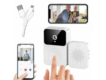 Bezdrátový zvonek s kamerou - wifi-video-zvonek X9 - 2