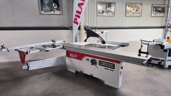 Formátovací pila SICAR SEGA 350 s předřezem a stolem 3,2 m - 2