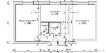 Prodám byt 2+1 - 60m2 , Brno - královo pole - 2