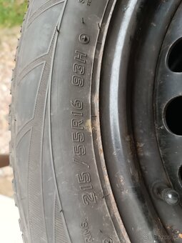 Prodám zimní kola Ford 215/55 R16 - 2