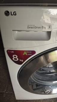 Pračka LG, 8KG prádla Super stav, A+++ - 2