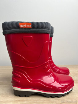 Zateplené dětské holínky Nordman, nové - 2