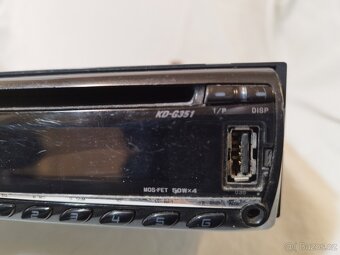 P: Autorádio JVC KD-G351 USB AUX CD - 2