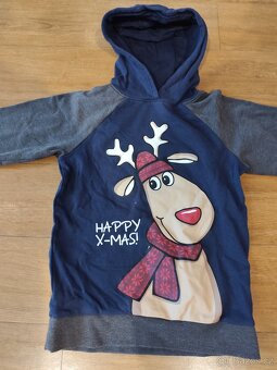 Vánoční mikina vel. 140/146 - 2