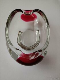 Miska na kaviár a popelník z hutního skla - 2