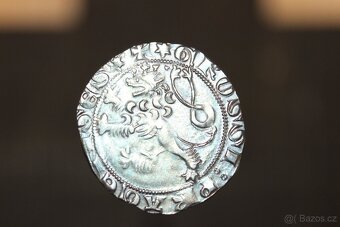 Pražský groš Václav II., sm 2 - 2