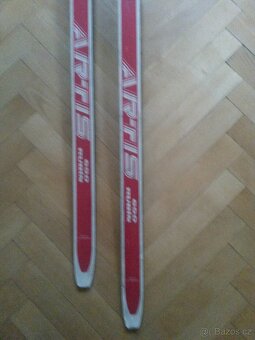 Běžky 180-210cm, hůlky, vázání 75mm Nordic Norm - 2