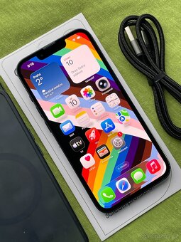 🍏 Apple Iphone 13 Midnight 128GB 🍎 90% baterie 🔋 - 2