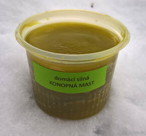 Konopná domácí mast - 2