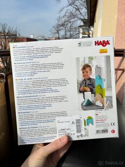 Dřevěná hra stavba věží Haba - 2