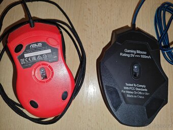 2x herní myš k PC (Asus Cerberus a Noname) - 2