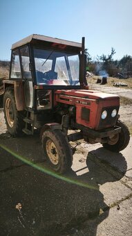Zetor 7011 + dvoukolová kára - 2