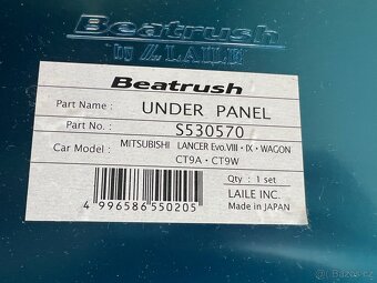 Kryt pod motor Lancer Evolution 8 9 - 2