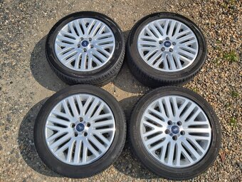 Sada 17" ALU disků Ford  5x108 + letní pneu Michelin - 2