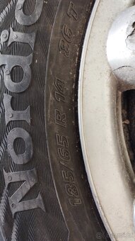 4ks kola se zimní pneu R14 185/65 4x108 - 2